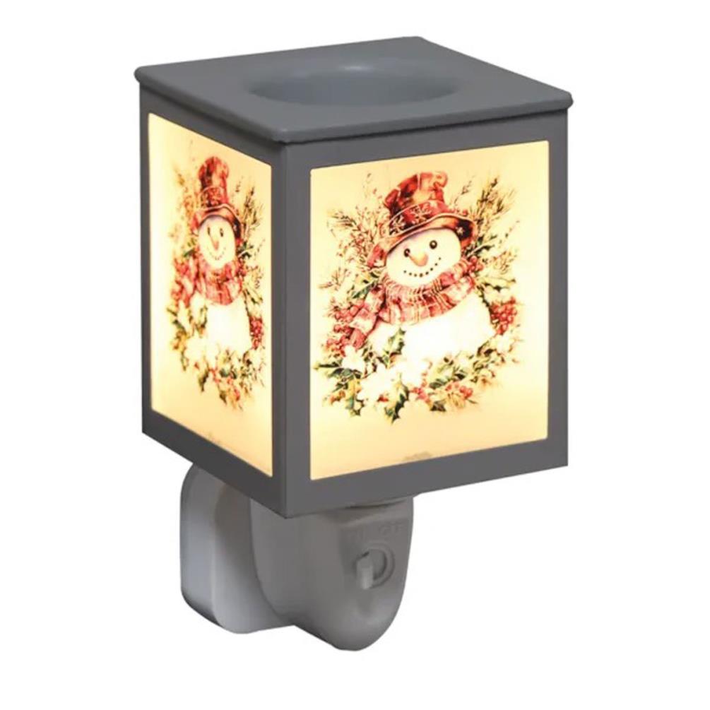 Aroma Snowman Square Plug In Wax Melt Warmer Extra Image 1